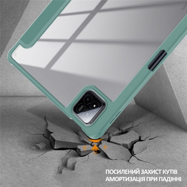 Фото - Чохол для планшету BeCover Soft Edge TPU з кріпленням for Xiaomi Pad 8/8 Pro 11.2" Dark Green (715548)